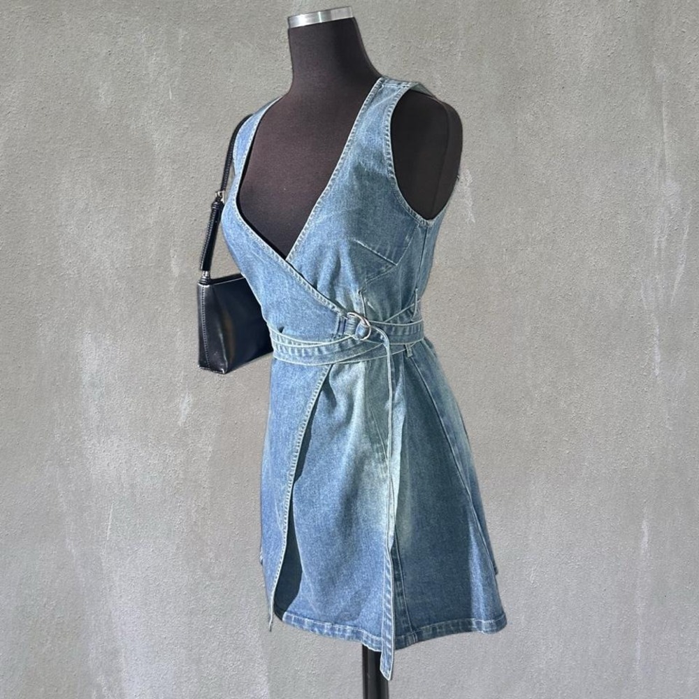 Denim dress - Picture 2 of 8